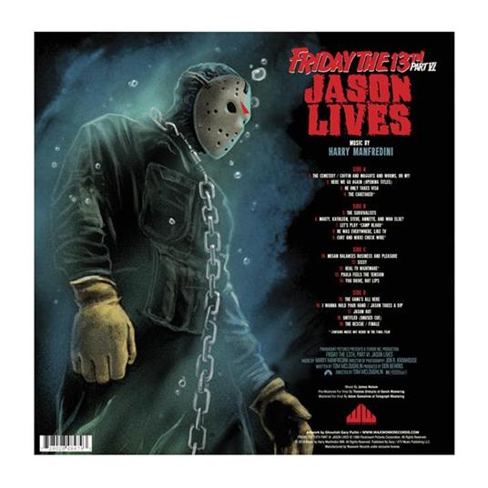 Friday The 13th Lives (Coloured Vinyl) - Vinile LP - 2