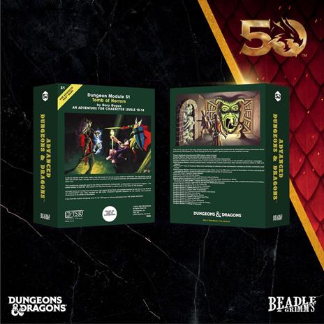 Beadle & Grimm´s - Dungeons & Dragons - Classic Module Dice Set Tomb of Horrors (7)