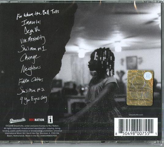 4 Your Eyez Only - CD Audio di J. Cole - 2