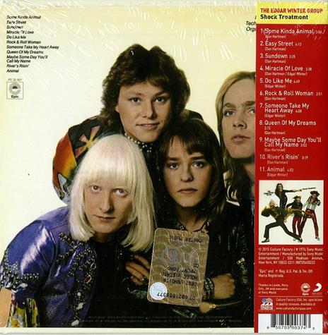 Shock Treatment - CD Audio di Edgar Winter - 2