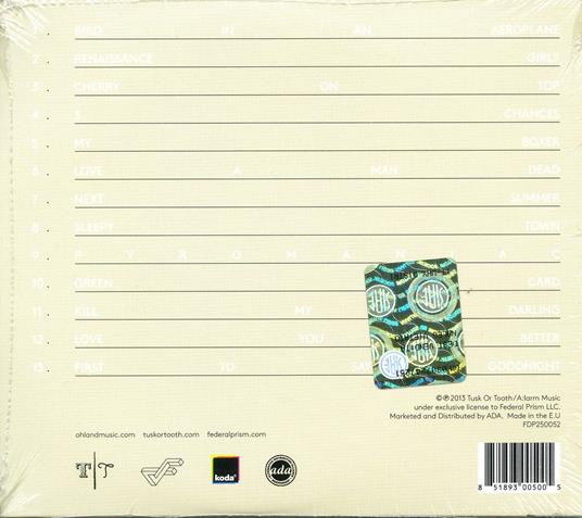 Wishbone - CD Audio di Oh Land - 2