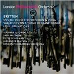 Concerto doppio - Variazioni su un tema di Frank Bridge - Les Illuminations - CD Audio di Benjamin Britten,London Philharmonic Orchestra,Vladimir Jurowski,Sally Matthews