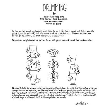 Drumming - Vinile LP di Steve Reich