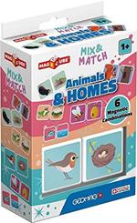 Geomag 115. Magicube Mix & Match Animals & Homes