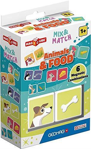 Geomag 117. Magicube Mix & Match Animals & Food