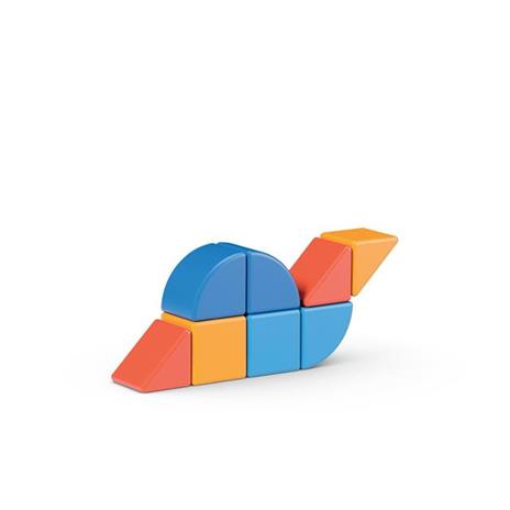 Geomag: Magicube 3 Shapes Recycled Animals 9 Pz - 10