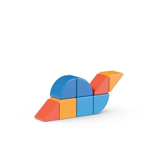 Geomag: Magicube 3 Shapes Recycled Animals 9 Pz - 10