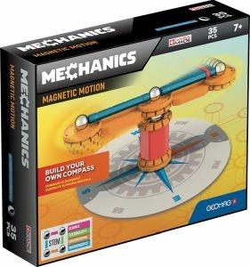 Geomag Mechanics Compass 35 giocattolo magnetico al neodimio 35 pezzo(i) Blu, Arancione, Rosso, Argento - 6
