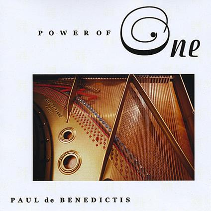 Paul James De Benedictis: Power Of One - CD Audio