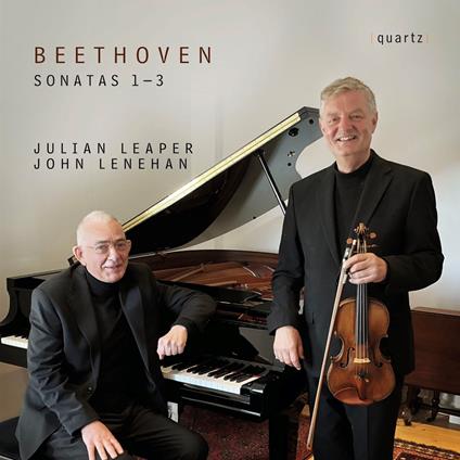 Sonate per violino n.1, n.2, n.3 - CD Audio di Ludwig van Beethoven,Julian Leaper