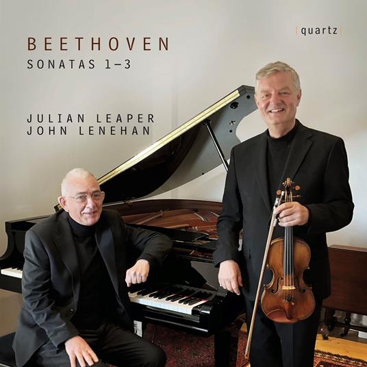 Sonate per violino n.1, n.2, n.3 - CD Audio di Ludwig van Beethoven,Julian Leaper