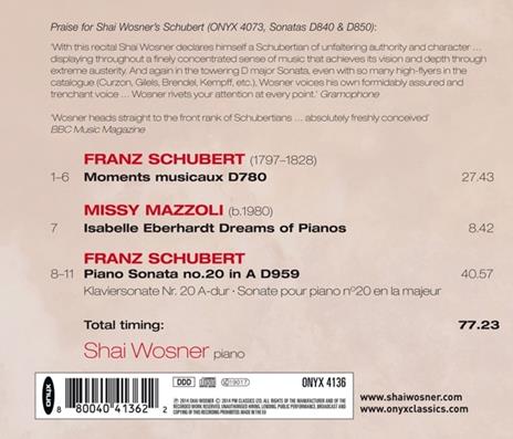 Momenti Musicali D780 nn.1-6 op.94 - CD Audio di Franz Schubert - 2