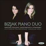Bizjak Pianoforte Duo - CD Audio di Francis Poulenc