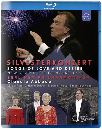 New Year's Eve Concert 1998 (Blu-ray) - Blu-ray di Mirella Freni,Claudio Abbado,Berliner Philharmoniker