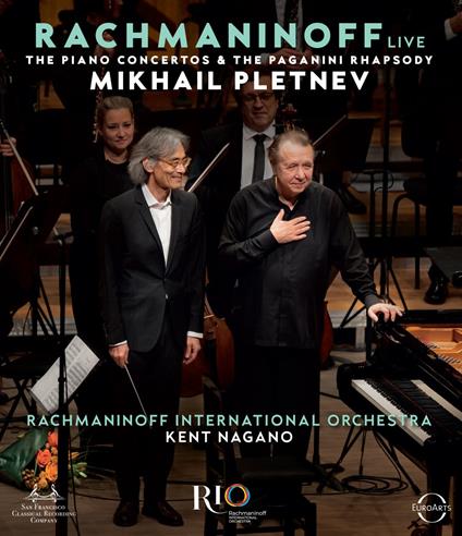 Rachmaninoff Live - The Piano Concertos (Blu-ray) - Blu-ray di Sergei Rachmaninov,Mikhail Pletnev