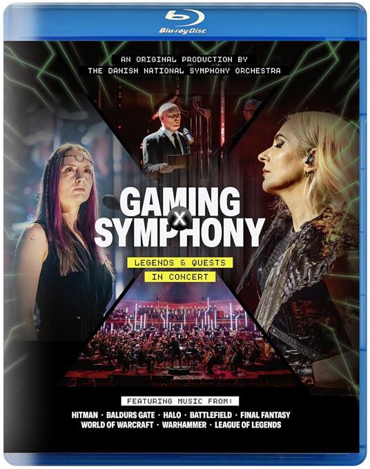 Gaming X Symphony. Legends and Quests in Concert (Blu-ray) - Blu-ray di Danish National Symphony Orchestra