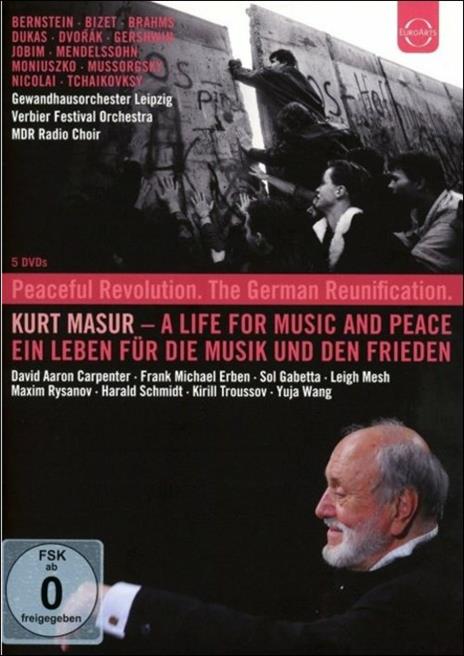 Kurt Masur. A Life For Music and Peace (5 DVD) - DVD di Kurt Masur