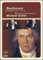 Ludwig Van Beethoven. Symphonies n. 7, 8, 9 (DVD)