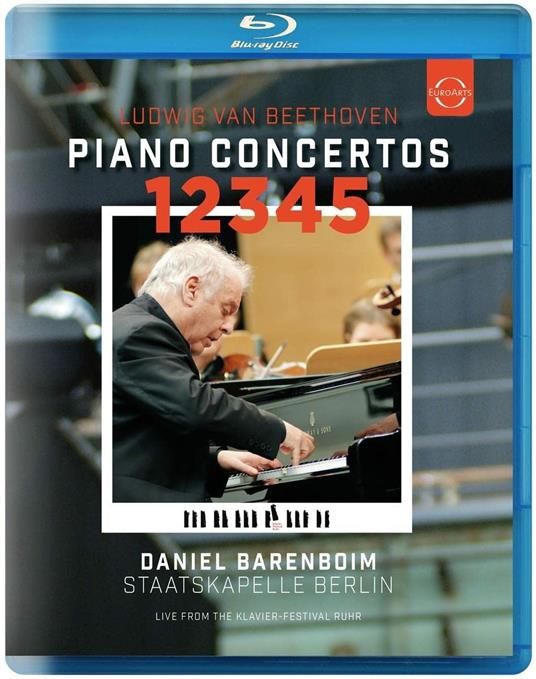 Concerti per pianoforte n.1, n.2, n.3, n.4, n.5 (Blu-ray) - Blu-ray di Ludwig van Beethoven,Daniel Barenboim