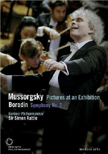 Mussorgsky. Quadri ad un'Esposizione - Borodin. Sinfonia n. 2 (DVD) - DVD di Modest Mussorgsky,Berliner Philharmoniker,Simon Rattle