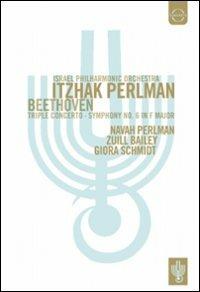 Itzhak Perlman conducts the Israel Philharmonic Orchestra (DVD) - DVD di Ludwig van Beethoven,Itzhak Perlman,Israel Philharmonic Orchestra