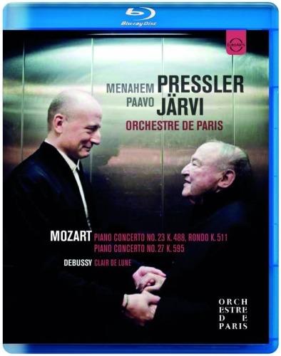 Menahem Pressler Paavo Järvi. Orchestre de Paris (Blu-ray) - Blu-ray di Claude Debussy,Wolfgang Amadeus Mozart,Paavo Järvi,Menahem Pressler,Orchestre de Paris