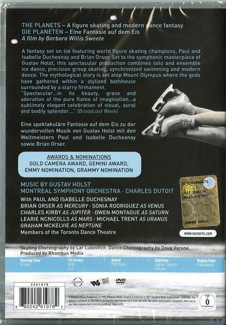Gustav Holst. The Planets. Die Planeten (DVD) - DVD di Gustav Holst,Charles Dutoit,Orchestra Sinfonica di Montreal - 2