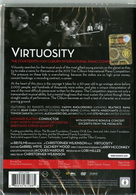 Virtuosity - The 14th Van Cliburn Interntional Competition (DVD) - DVD - 2