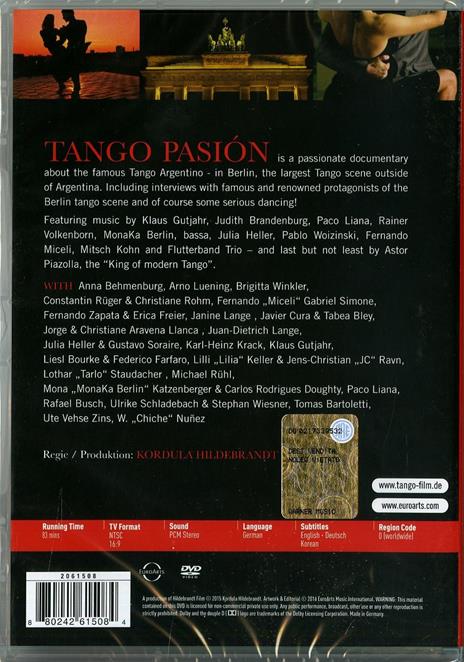 Tango pasión. Tango in Berlin (DVD) - DVD - 2