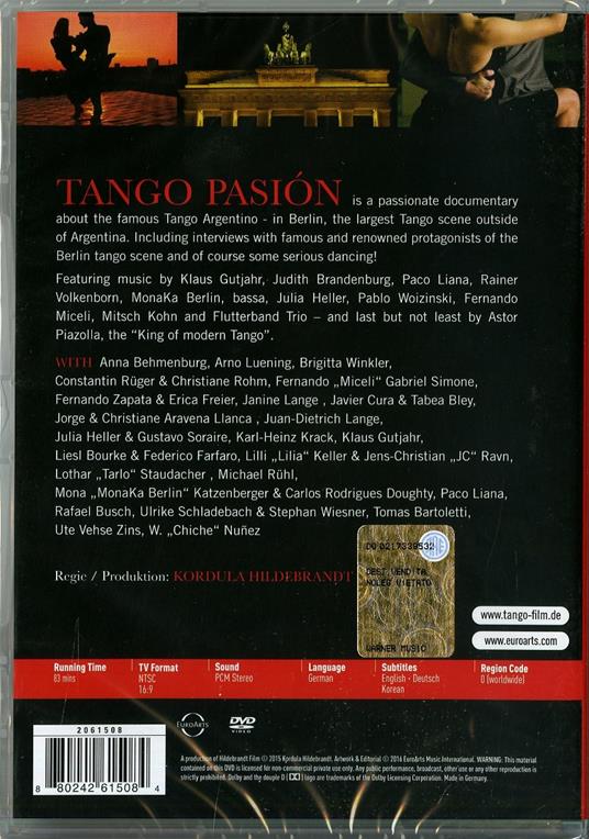 Tango pasión. Tango in Berlin (DVD) - DVD - 2