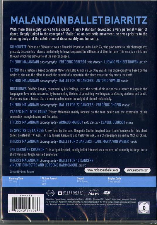 Thierry Malandain Ballet Biarritz (DVD) - DVD - 2