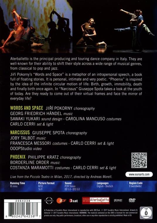 La grande danza. Aterballetto in Milan (DVD) - DVD - 2