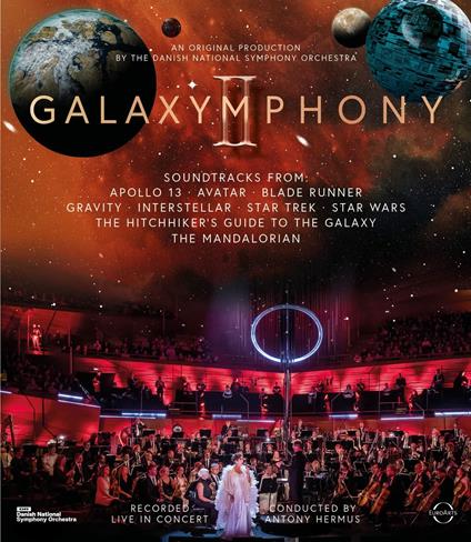 Galaxymphony II (Blu-ray) (Colonna Sonora) - Blu-ray di Danish National Symphony Orchestra