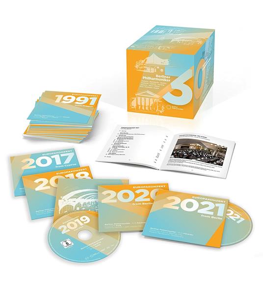 30 Years Europakonzert (31 Blu-ray Box Set) - Blu-ray di Berliner Philharmoniker - 2