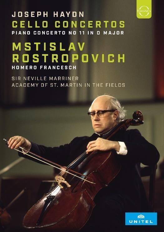 Rostropovich Plays Haydn. Cello Concertos (DVD) - DVD di Franz Joseph Haydn,Mstislav Rostropovich,Neville Marriner,Academy of St. Martin in the Fields