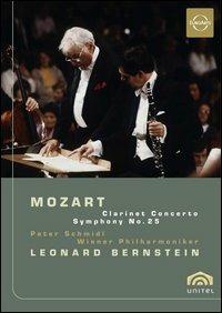 Wolfgang Amadeus Mozart. Clarinet Concerto and Symphony No. 25 (DVD) - DVD di Leonard Bernstein,Wolfgang Amadeus Mozart,Wiener Philharmoniker,Peter Schmidl