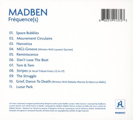 Frequence - CD Audio di Madben - 2