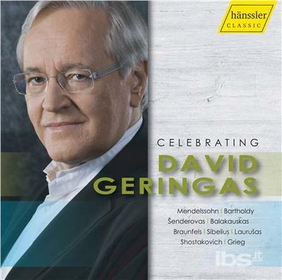 Celebrating David Geringas - CD Audio di David Geringas