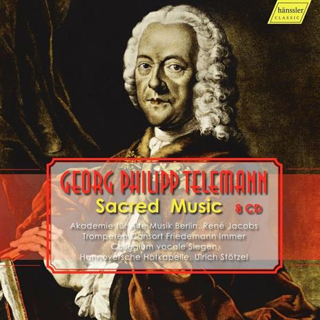 Musica sacra - CD Audio di Georg Philipp Telemann