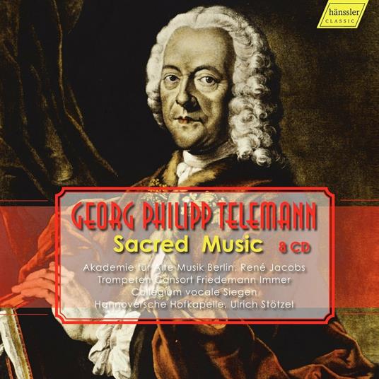 Musica sacra - CD Audio di Georg Philipp Telemann