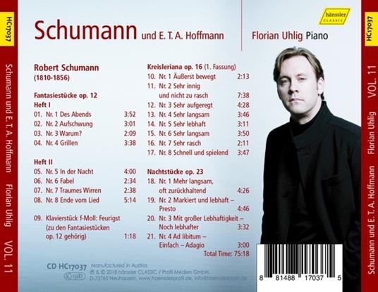 Integrale delle opere per pianfoorte vol.11 - CD Audio di Robert Schumann,Florian Uhlig - 2