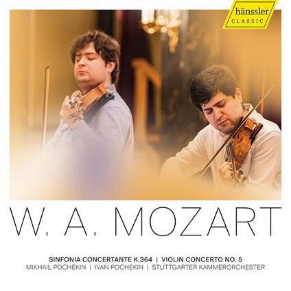 Sinfonia Concertante - Violinconcerto No. 5 - CD Audio di Wolfgang Amadeus Mozart,Orchestra da camera di Stoccarda