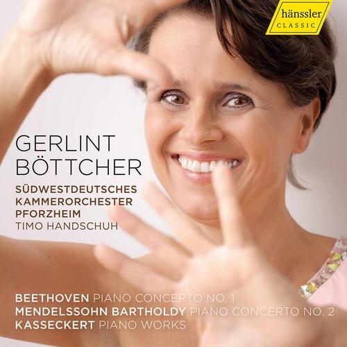 Beethoven, Mendelssohn Bartholdy & Kasseckert. Piano Works - CD Audio di Gerlint Bottcher