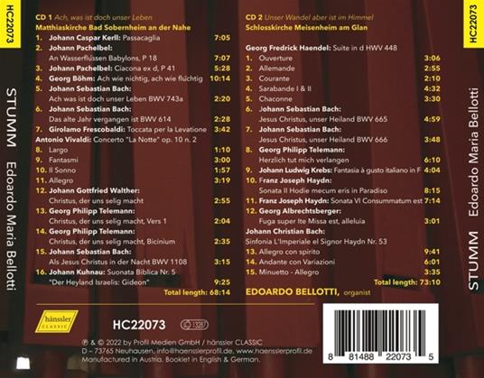 Stumm Organ - CD Audio - 2