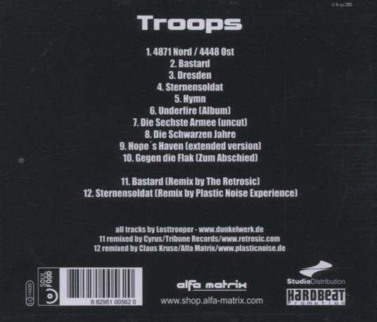 Troops - CD Audio di Dunkelwerk - 2