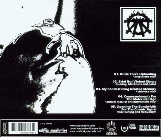 Commandments for the Molecular Age - CD Audio Singolo di Mentallo & the Fixer - 2