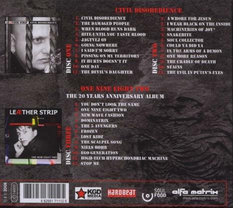 Civil Disobedience (Limited Edition) - CD Audio di Leather Strip - 2