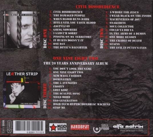 Civil Disobedience (Limited Edition) - CD Audio di Leather Strip - 2