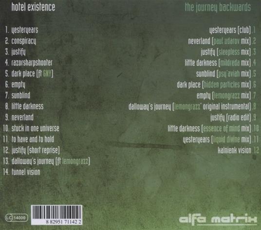 Hotel Existence - CD Audio di Diskonnekted - 2
