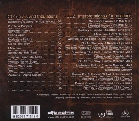 Trials And (Limited) - CD Audio di Halo in Reverse - 2